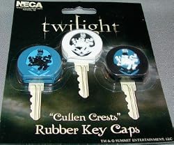 Twilight Cullen Crests Rubber Key Caps