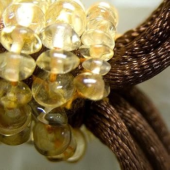 AKT Sparkling Stream Citrine/Carnelian Lariat (Chakra)