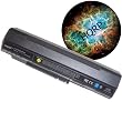 HQRP Replacement 9-cell 6600mAh Black Lithium-Ion Battery for Acer Aspire One LC.BTP00.017 / LC.BTP00.018 / 934T2780F / UM08B71 / UM08B72 / UM08B73 / UM08B74 Netbook / Subnotebook plus HQRP Mousepad