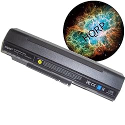 HQRP Replacement 9-cell 6600mAh Black Lithium-Ion Battery for Acer Aspire One UM08A71 / UM08A72 / UM08A73 / UM08A74 / UM08B31 / UM08A31 / UM08A51 Netbook / Subnotebook plus HQRP Coaster