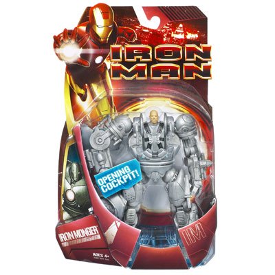 Iron Man the Movie - Iron Monger Figure - Opening Cockpit