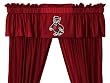 NCAA North Carolina State Wolfpack - 5pc Jersey Drapes Curtains and Valance Set