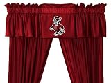 NCAA North Carolina State Wolfpack - 5pc Jersey Drapes Curtains and Valance Set