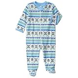 GYMBOREE(ジンボリー) フェアアイル 1-ピース ポーラー ブルー ロンパース長袖 0～3ヶ月【並行輸入】