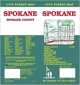 Street map Spokane Washington pdf