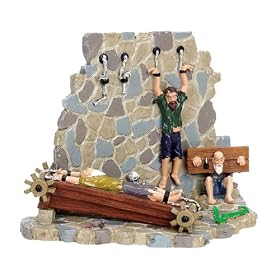 Lemax Spooky Town Halloween Village Collection Dungeon Table Piece #73608
