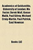 Produkt-Bild: Academics of Goldsmiths, University of London: Mo Foster, Derek Wall, Kenan Malik, Paul Gilroy, Michael Craig-Martin, Paul Patrick, Saul Newman