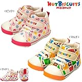 （ミキハウス）MIKIHOUSE ホットビスケッツ【HOT BISCUITS】マルチチェック　セカンド ベビーシューズ (13cm, マルチ（87）)　71-9302-734