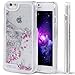 iPhone 6S Plus Case,iPhone 6 Plus Case,ikasus Creative Design Flowing Liquid Floating Luxury Bling Glitter Sparkle Stars Hard Case for Apple iPhone 6S Plus (2015)/ iPhone 6 Plus (2014) (Stars:Silver)