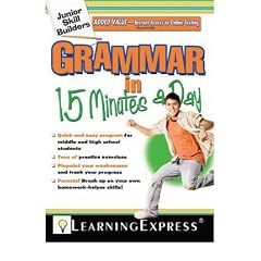 (Grammar in 15 Minutes a Day [With Free Online Practice Exercises Access Code]) By Learning Express LLC (Author) Paperback on 01-Nov-2008