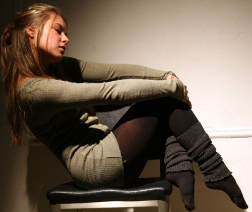 5 Pack KD dance New York 40 Inch Extra Long & Skinny Thigh High Leg Warmers Made In USA Charcoal, Black, Bubble Gum Pink, Lavender & Cream, Ribbed Stretch Knit, No Itch, Soft, Cozy