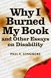 Image of Why I Burned My Book