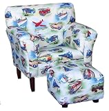 Angel Song Heaven Sent Transportation Modern Boy's Ottoman