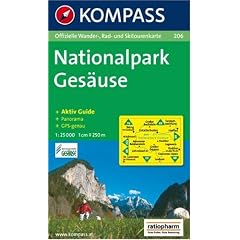 Nationalpark Ges�use 1 : 25 000 mit Panorama: Offizielle Wander-, Bike- und Skitourenkarte. GPS-genau, Aktiv Guide, Panorama