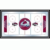 NHL Colorado Avalanche Framed Hockey Rink Mirror