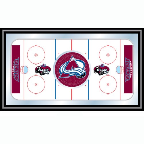 Buy NHL Colorado Avalanche Framed Hockey Rink Mirror by DAD5