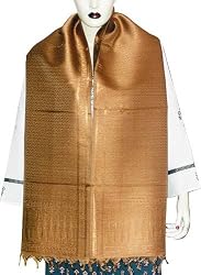 In Vogue Jacquard Silk Wrap Scarves for Women India Fashion
