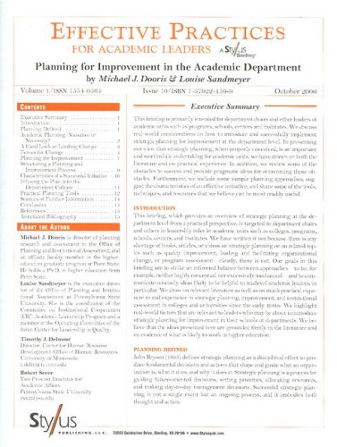 Academic Departments