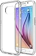Galaxy S6 Case, Trianium [Clear Cushion] Samsung Galaxy S6 Case Bumper *Scratch Resistant* Shock-Absorbing Cases and Clear Hard Back Panel- Clear