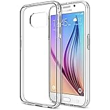 Galaxy S6 Case, Trianium [Clear Cushion] Samsung Galaxy S6 Case Bumper *Scratch Resistant* Shock-Absorbing Cases and Clear Hard Back Panel- Clear