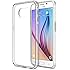 Galaxy S6 Case, Trianium [Clear Cushion] Samsung Galaxy S6 Case Bumper *Scratch Resistant* Shock-Absorbing Cases and Clear Hard Back Panel- Clear