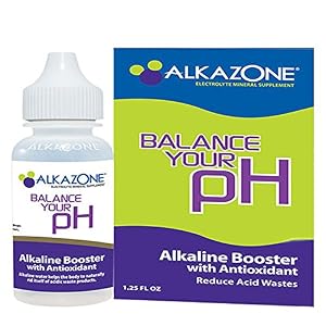 Alkazone Alkaline Booster Drops with Antioxidant, 1.2 Fluid Ounce