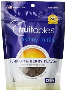 Fruitables Skinny Minis Pumpkin & Berry Soft & Chewy Dog Treats