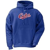 Nike Chicago Cubs Royal Blue Tackle Twill Hoody Sweatshirt