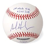 Adrian Gonzalez Autographed Baseball with 1st MLB HR - 4/25/04 Inscription