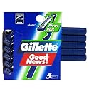 Gillette Good News Pivot Plus Disposable Razor - 5 / Pack X 12  Packs