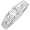 1/2ctw Princess Cut Diamond Ring in 14k White Gold (HI/SI-I1)- Size 5