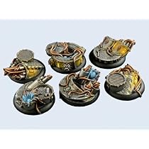 Battle Bases: Power Plant Bases Wround 40mm (2)