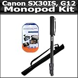 Tripod Kit For The Canon SX30IS SX30 IS SX40 HS SX40IS Canon G12 Digital Ca ....