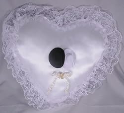 His 'n Hers Cowboy Hats Western Ring Bearer's Pillow