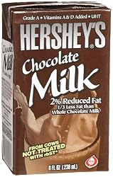 Hershey's 2% Chocolate Milk, 21- 8 Ounce Aseptic Boxes