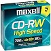 Jewelry : MAXELL 5-Pack High Speed CD-RW Blank Media ( PC / Mac )