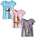 Disney Girls' Princess 3-Pack T-Shirts