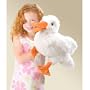 Plush Duck Puppet 20"