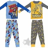 Transformers Optimus Prime and Bumblebee Cotton Set of Two Pajamas for Boys