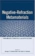 Negative Refraction Metamaterials: Fundamental Principles and Applications