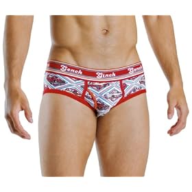 Ginch Gonch Men's Blazin' Backseats Low Rise Brief