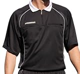 Prostar Arbitro Referees Short Sleeved Jersey Black/White XL