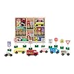 Melissa & Doug Wooden Vehicles & Traffic Signs