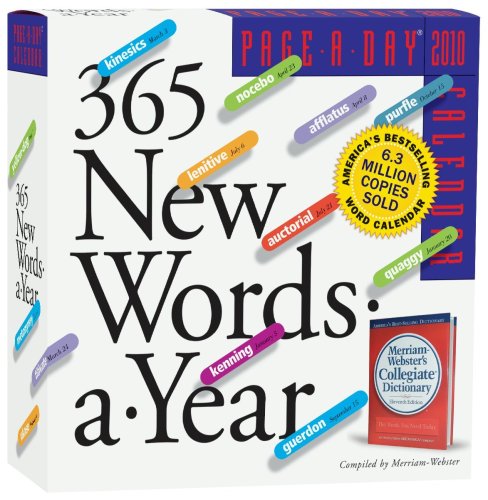 365 New Words Page-A-Day Calendar 2010 (Page-A-Day Calendars)