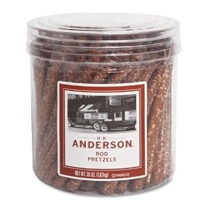 Anderson Pretzel Rod - Reusable Tub, Resealable Tub - Tub - 36oz - 1 Each by Anderson Pretzel Products