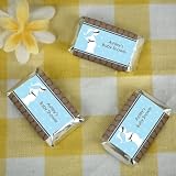 Mommy Silhouette It's A Boy - 20 Mini Candy Bar Wrapper Sticker Labels - Personalized Baby Shower Favors
