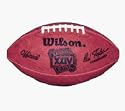 Super Bowl XXIV Official Game Football by Wilson - San Francisco 49ers vs. Denver Broncos