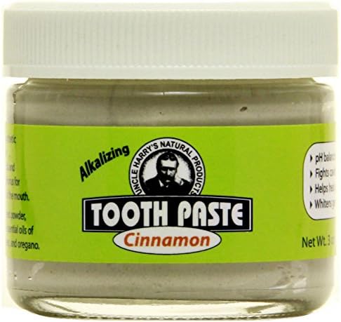 2 Pack Natural Toothpaste - Cinnamon (3 oz glass jar)