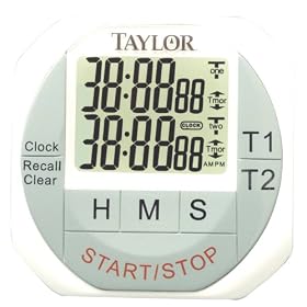 Taylor Two-Event Digital Timer Clock by Clocks