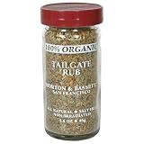 Morton & Bassett Organic Tailgate Rub, 1.6-Ounce Jars (Pack of 3)